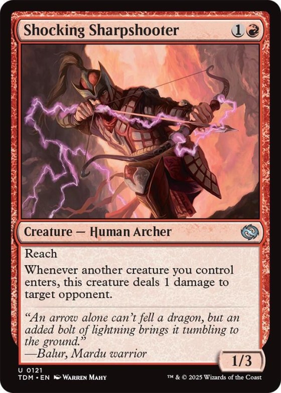 Shocking Sharpshooter - Foil