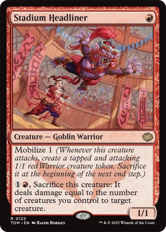 Stadium Headliner - Foil