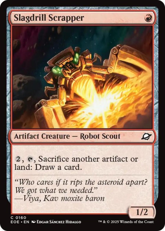 Slagdrill Scrapper - Foil