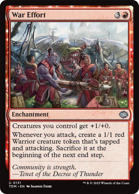 War Effort - Foil