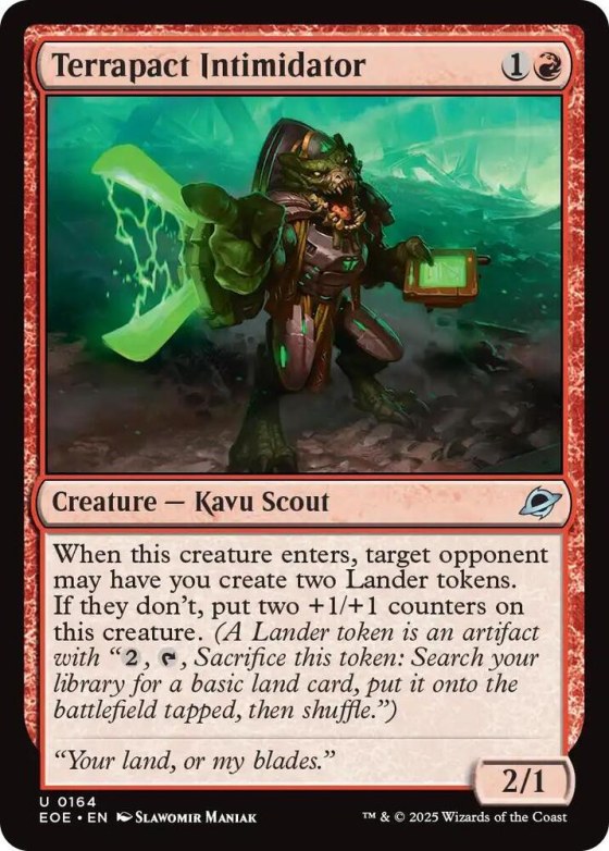 Terrapact Intimidator - Foil