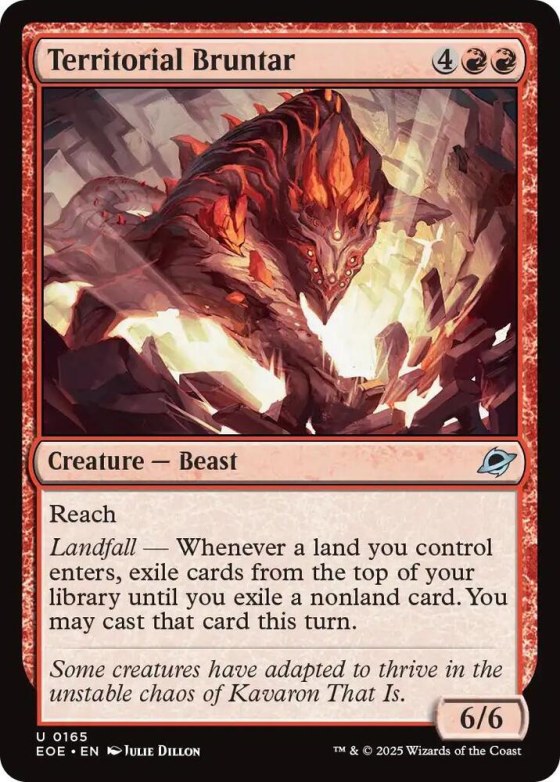 Territorial Bruntar - Foil