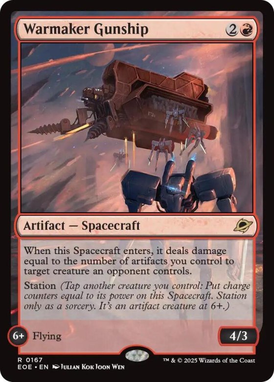 Warmaker Gunship - Foil