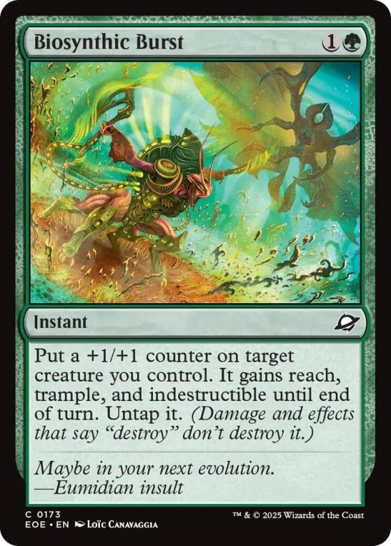 Biosynthic Burst - Foil