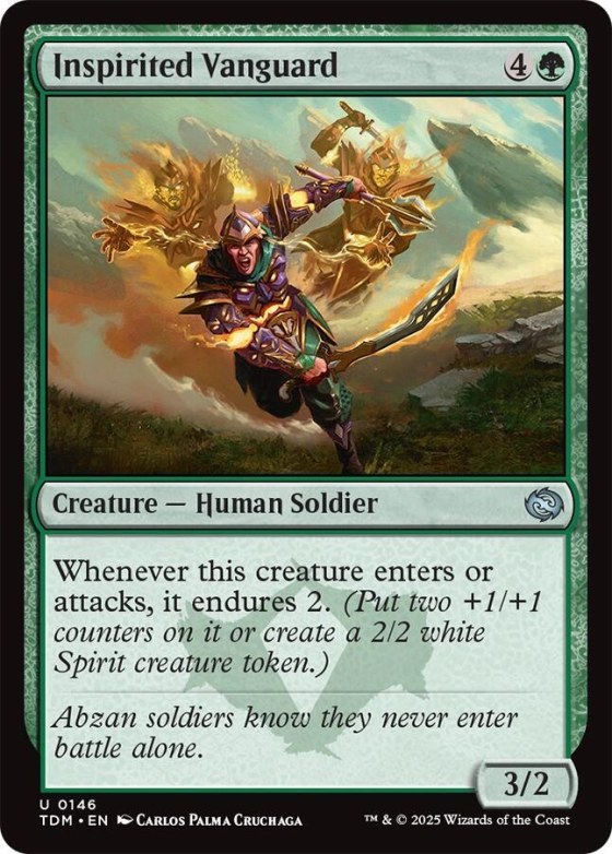 Inspirited Vanguard - Foil