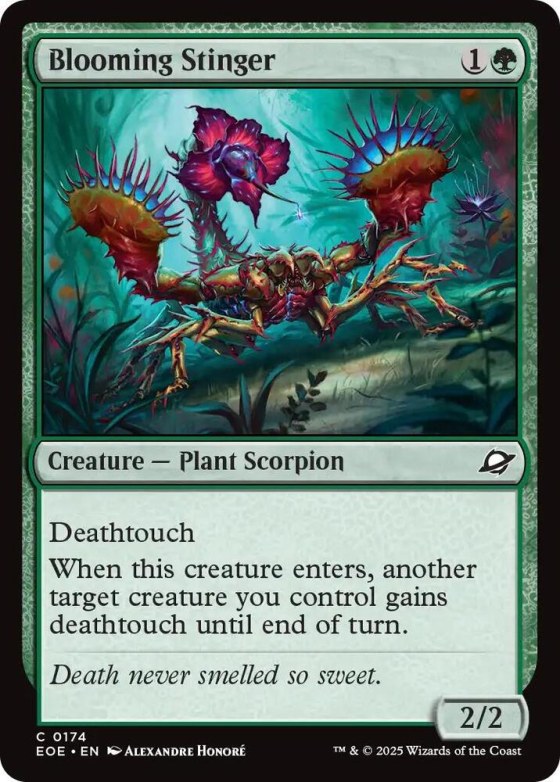 Blooming Stinger - Foil
