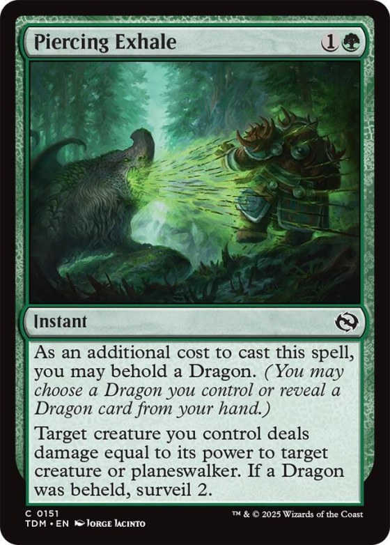 Piercing Exhale - Foil