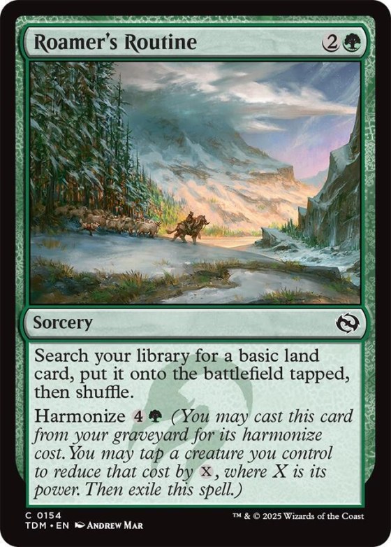 Roamer's Routine - Foil