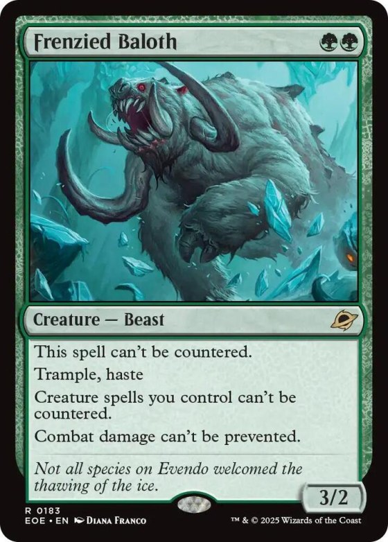 Frenzied Baloth - Foil