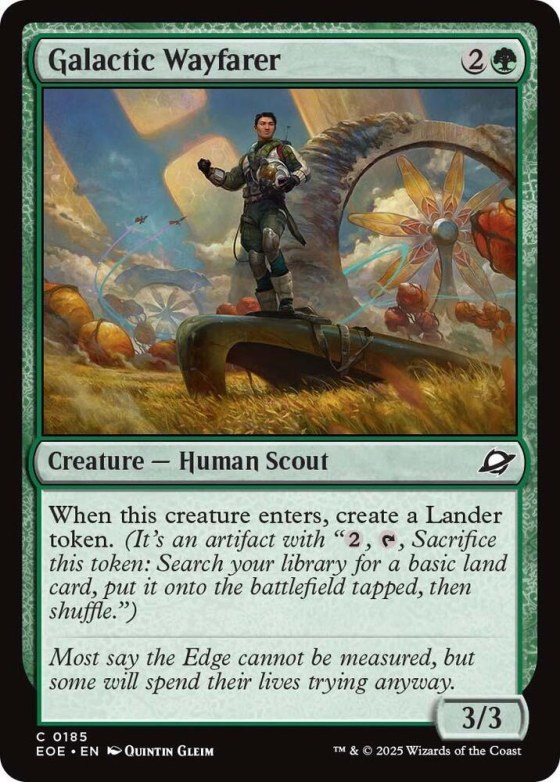 Galactic Wayfarer - Foil