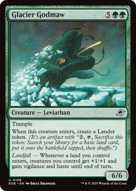 Glacier Godmaw - Foil