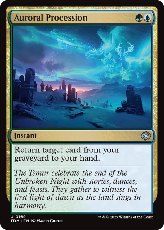 Auroral Procession - Foil