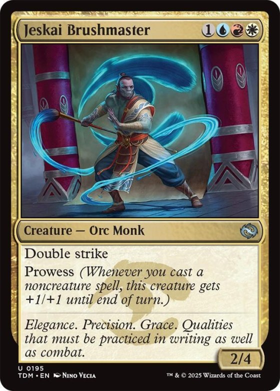 Jeskai Brushmaster - Foil