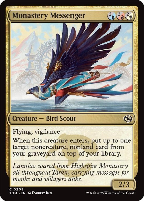 Monastery Messenger - Foil