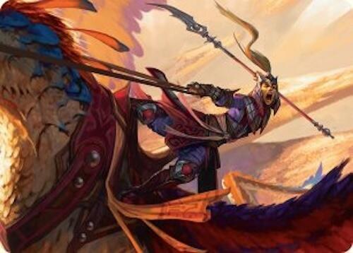 Dragonback Lancer Art Card