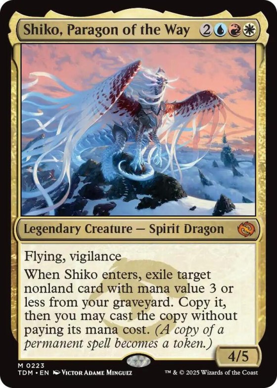 Shiko, Paragon of the Way - Foil