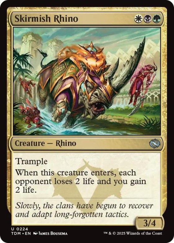 Skirmish Rhino - Foil