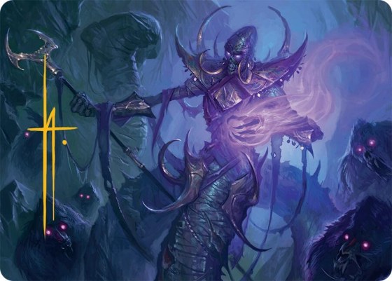 Sidisi, Regent of the Mire Art Card - Gold Stamped Signature