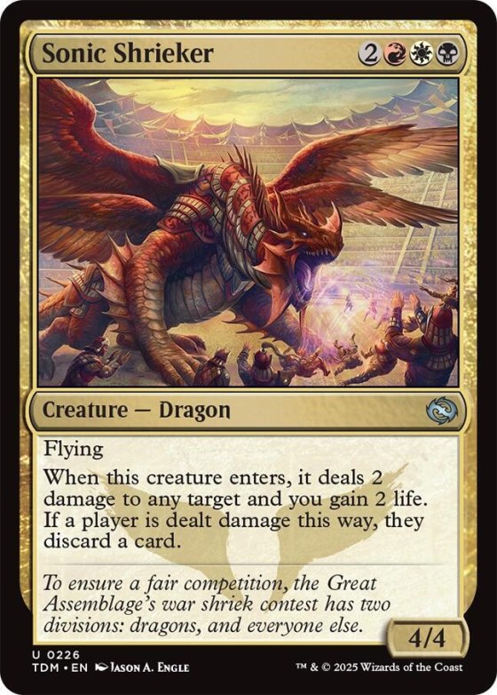 Sonic Shrieker - Foil