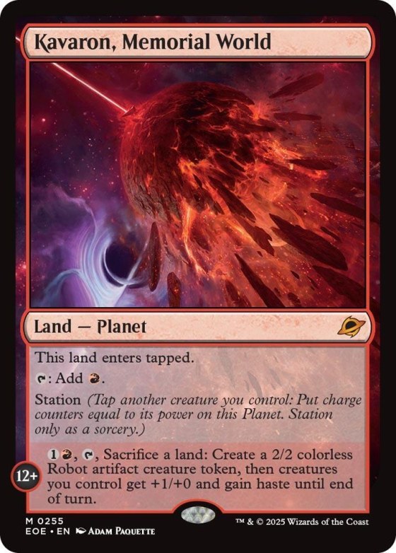 Kavaron, Memorial World - Foil
