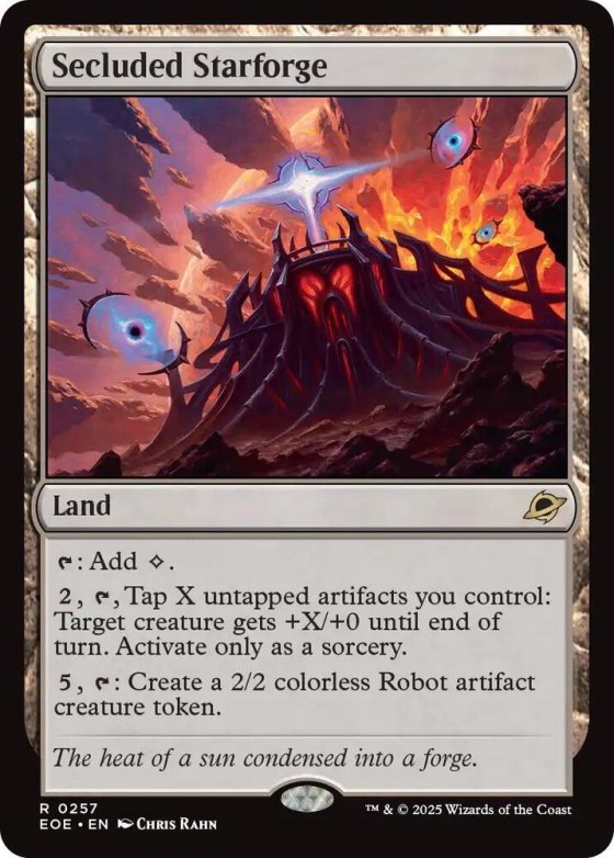 Secluded Starforge - Foil