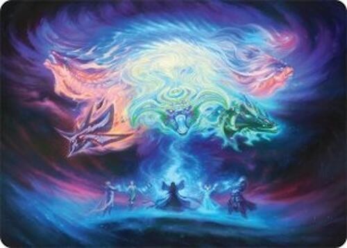 Call the Spirit Dragons Art Card