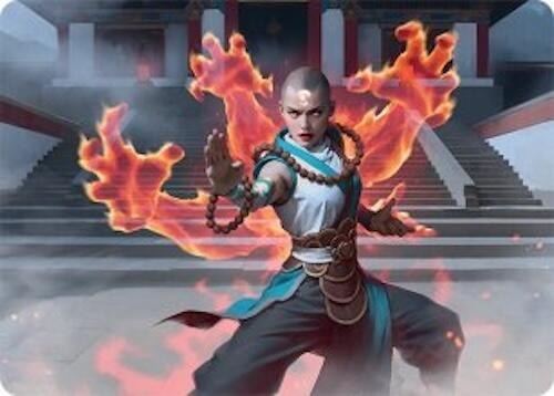 Flamehold Grappler Art Card