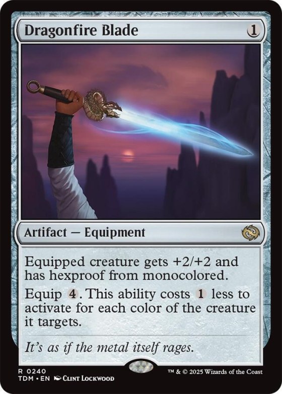 Dragonfire Blade - Foil
