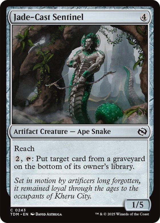 Jade-Cast Sentinel - Foil