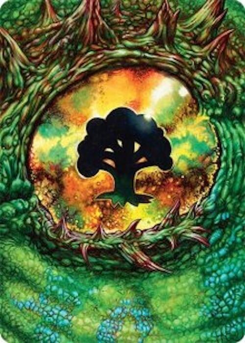 Forest Art Card