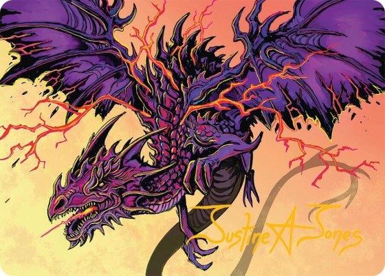Stormshriek Feral Art Card - Gold Stamped Signature