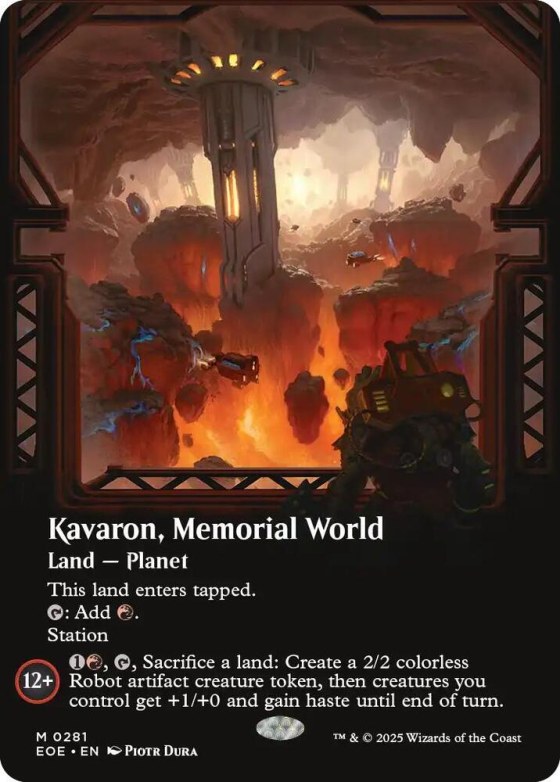 Kavaron, Memorial World - Foil