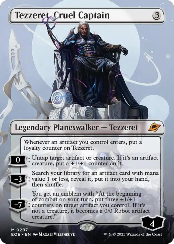 Tezzeret, Cruel Captain - Foil