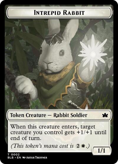 Intrepid Rabbit Token - Normal Intrepid Rabbit Token