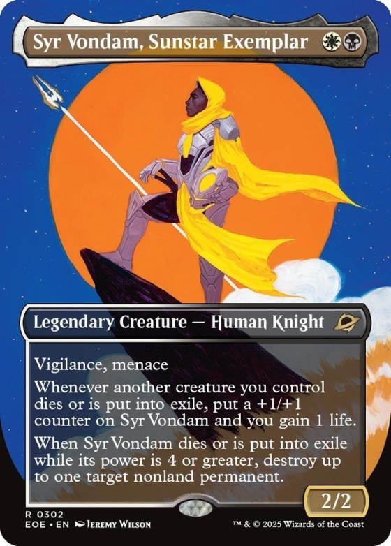 Syr Vondam, Sunstar Exemplar - Foil