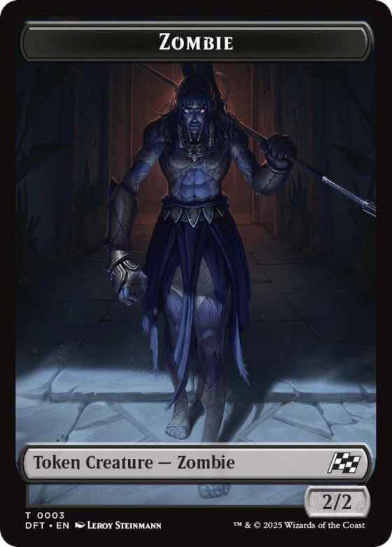 Zombie (0003) // Pilot Double-Sided Token - Foil