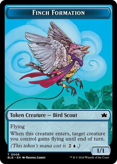 Finch Formation Token - Normal Finch Formation Token