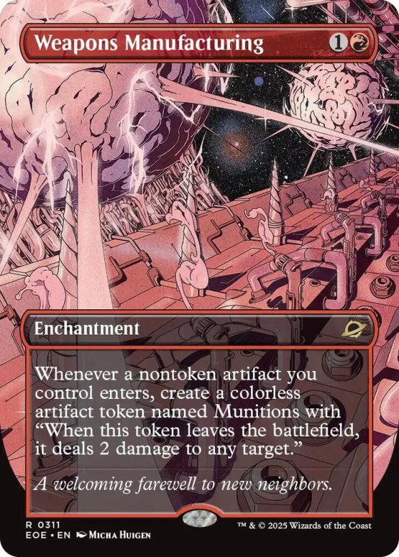 Weapons Manufacturing - Foil