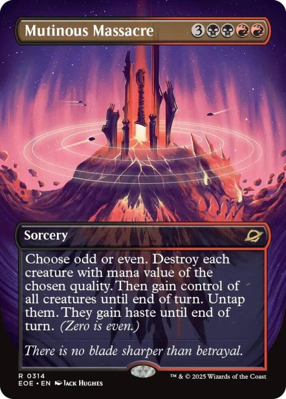 Mutinous Massacre - Foil
