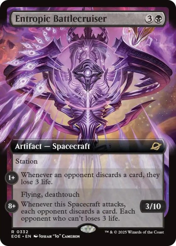 Entropic Battlecruiser - Foil