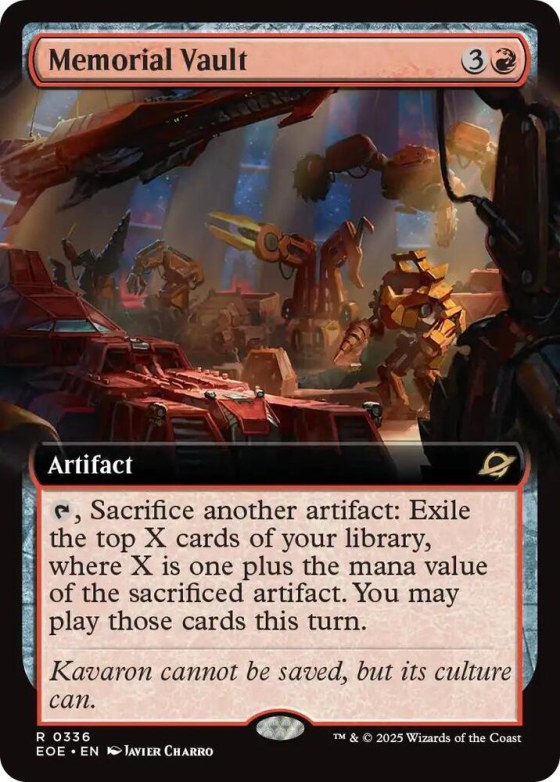 Memorial Vault - Foil