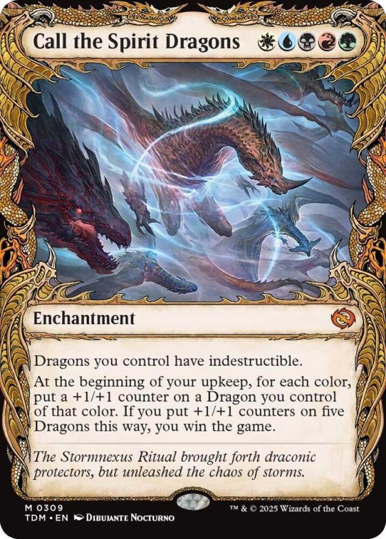 Call the Spirit Dragons - Foil