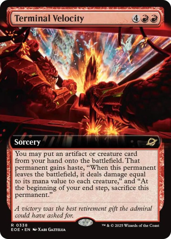 Terminal Velocity - Foil