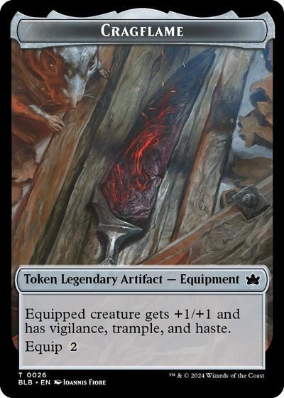 Cragflame Token - Normal Cragflame Token