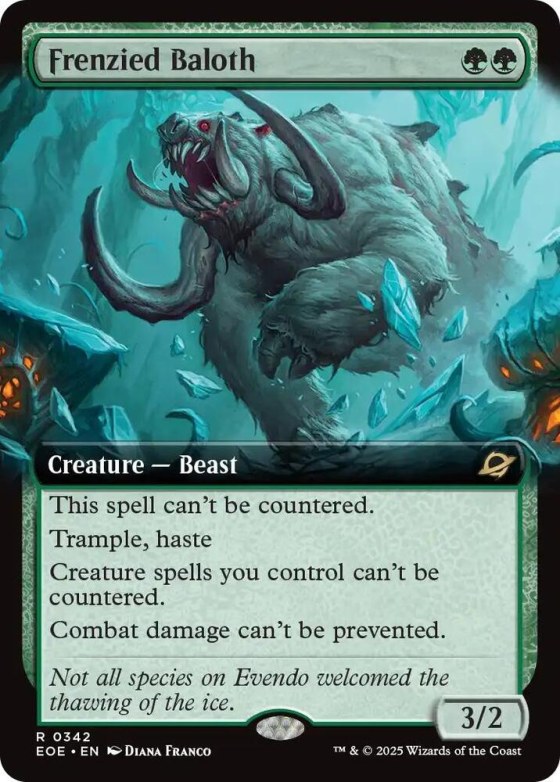 Frenzied Baloth - Foil