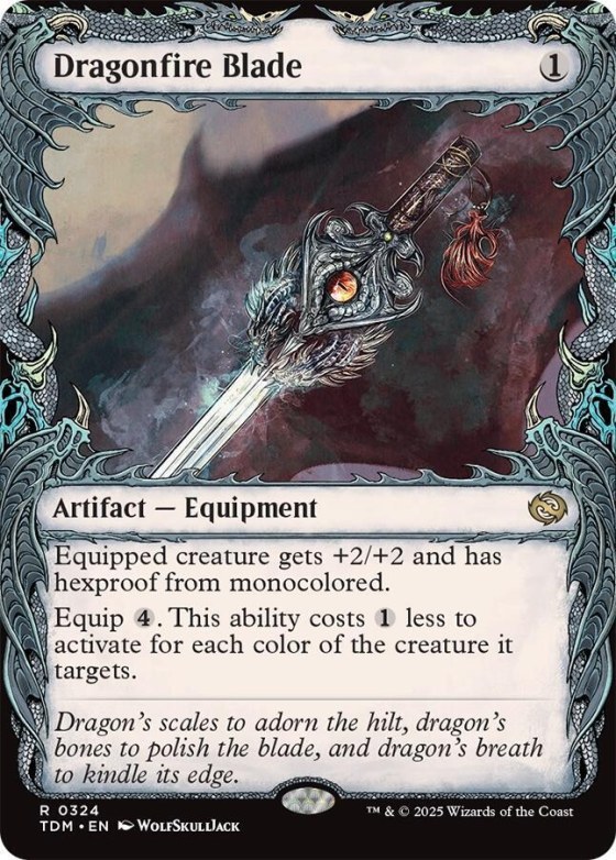 Dragonfire Blade - Foil