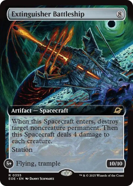 Extinguisher Battleship - Foil