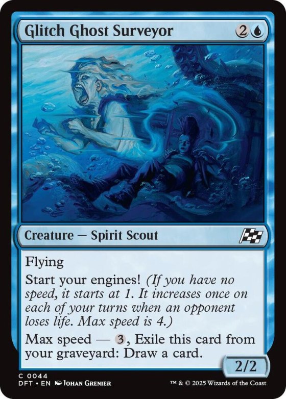 Glitch Ghost Surveyor - Foil