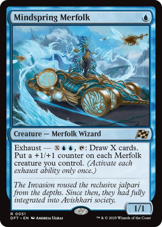 Mindspring Merfolk - Foil