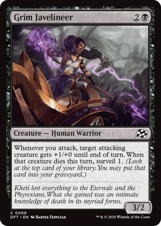 Grim Javelineer - Foil